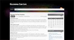 Desktop Screenshot of kelownacarlife.com